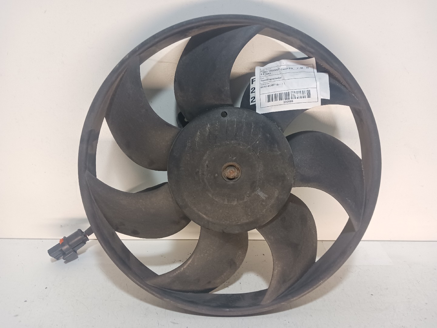 Termoventilador FORD TRANSIT Caixa (FA_ _) | 06 - 14