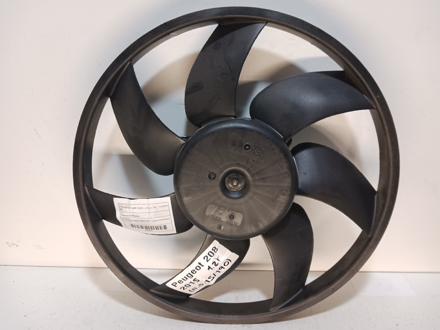 Termoventilador PEUGEOT 208 I (CA_, CC_) | 12 - 