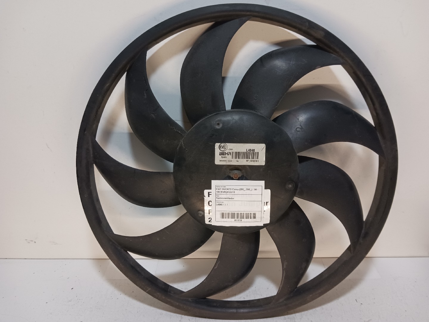 Termoventilador FIAT DUCATO Caixa (250_, 290_) | 06 - 