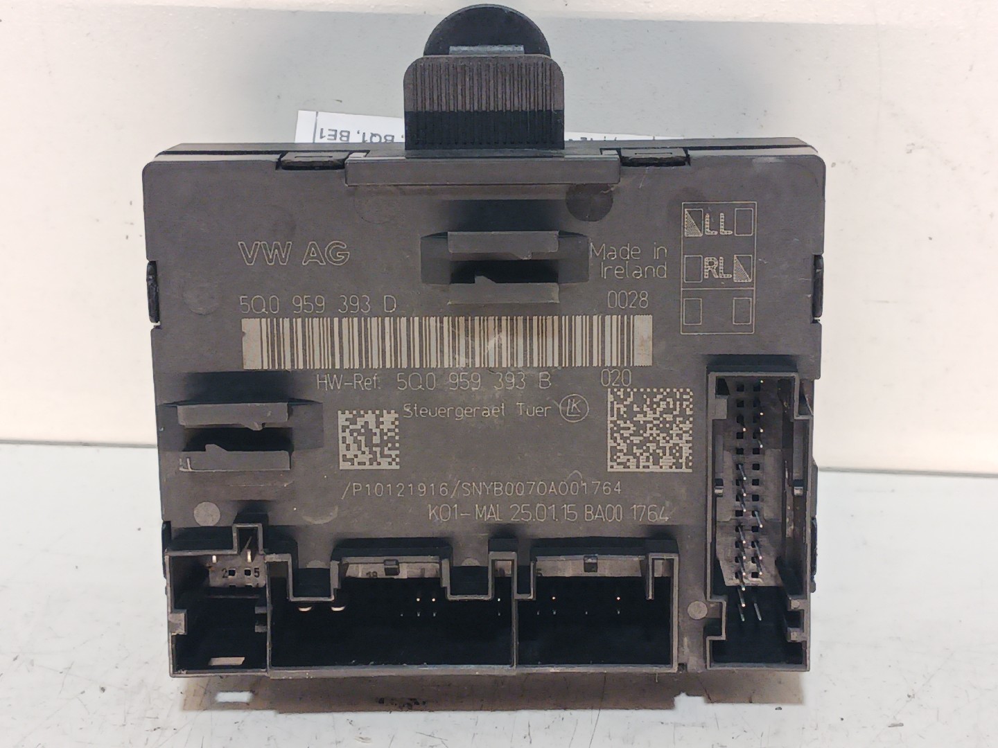 Módulo de Porta Frente Esq VOLKSWAGEN GOLF VII (5G1, BQ1, BE1, BE2) | 12 - 