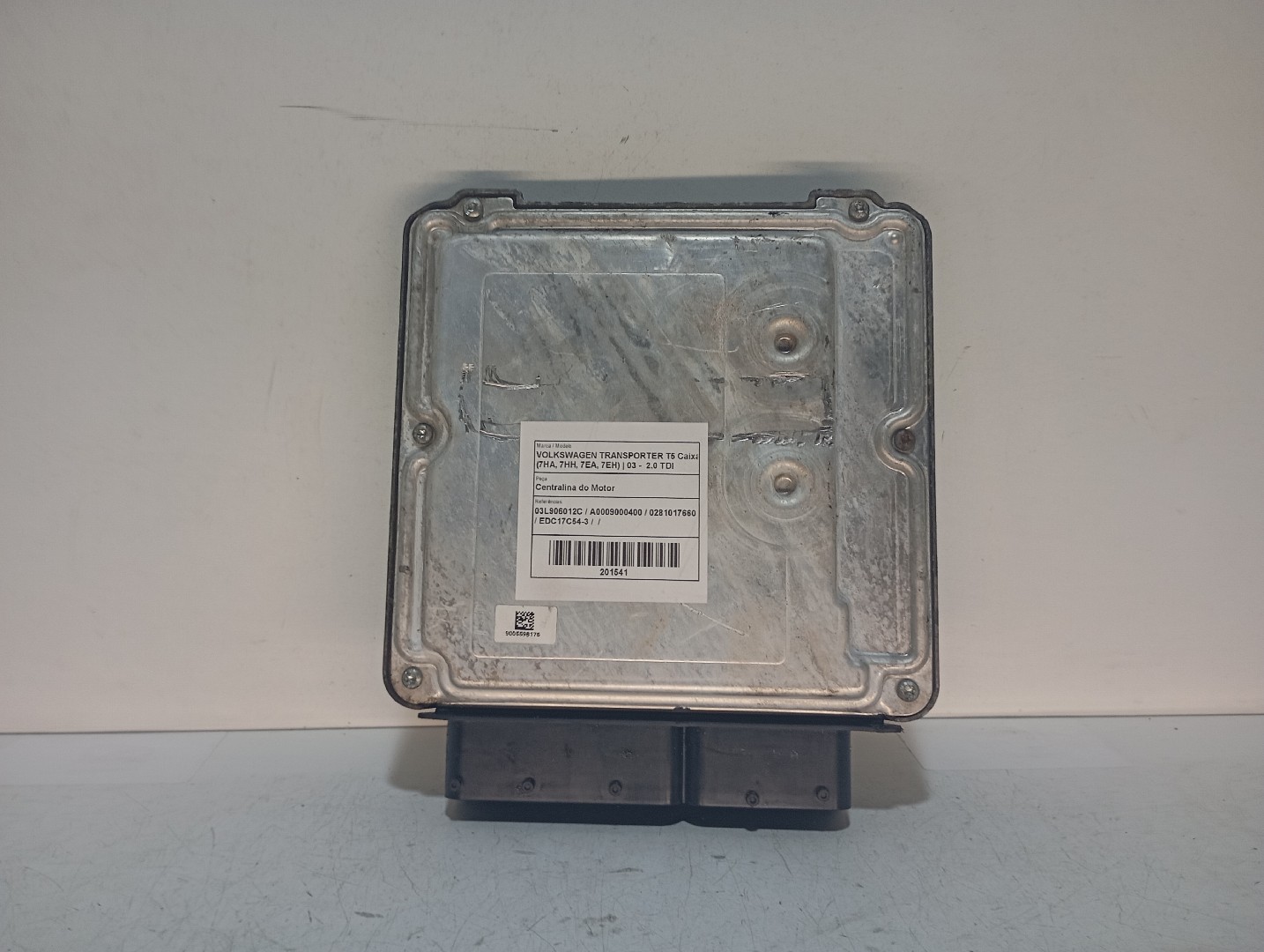 Centralina do Motor VOLKSWAGEN TRANSPORTER T5 Caixa (7HA, 7HH, 7EA, 7EH) | 03 - 