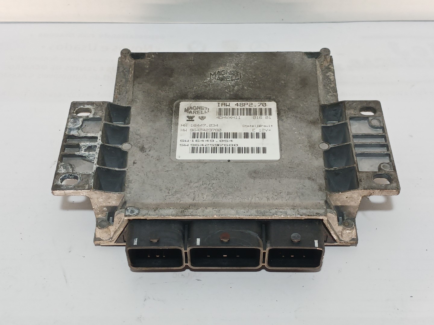 Centralina do Motor PEUGEOT 206 Hatchback (2A/C) | 98 - 12 Imagem-0