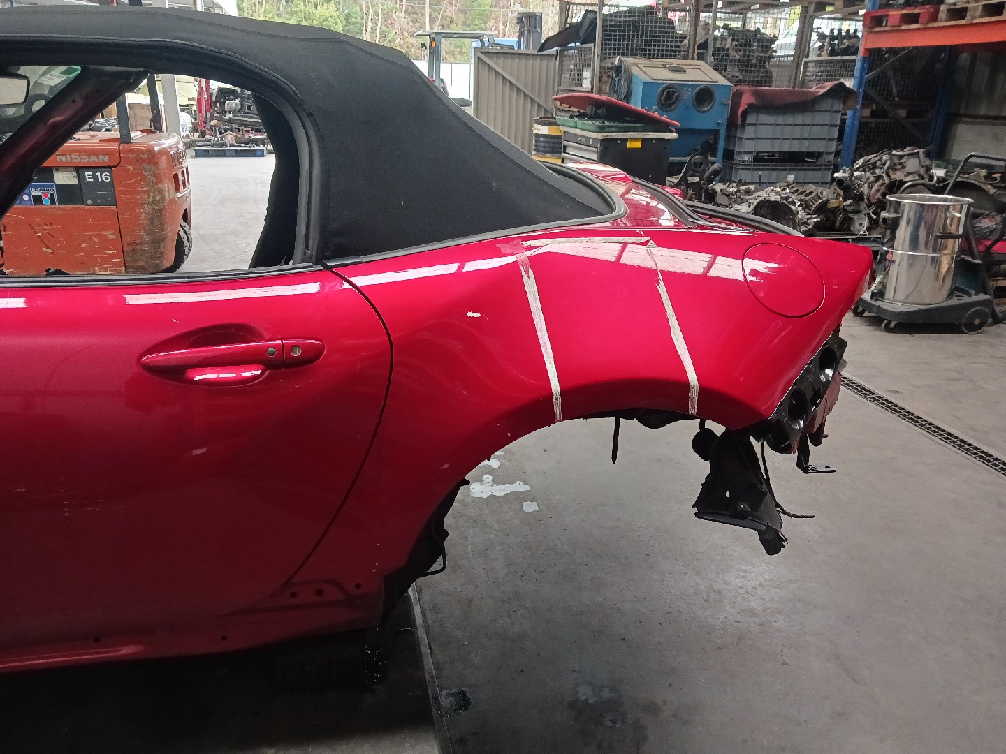 Painel em chapa trs esq MAZDA MX-5 IV (ND) | 15 - 