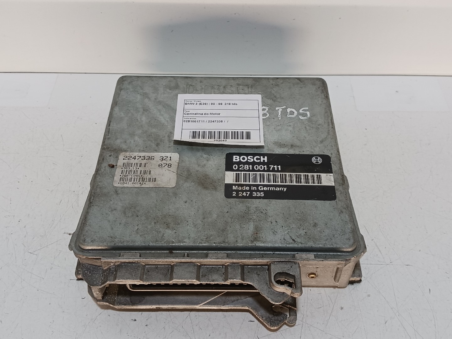 Centralina do Motor BMW 3 (E36) | 90 - 98