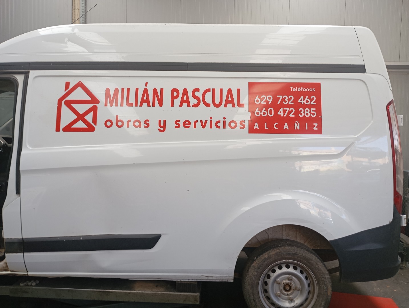 Painel em chapa trs esq FORD TRANSIT CUSTOM V362 Caixa (FY, FZ) | 12 - 