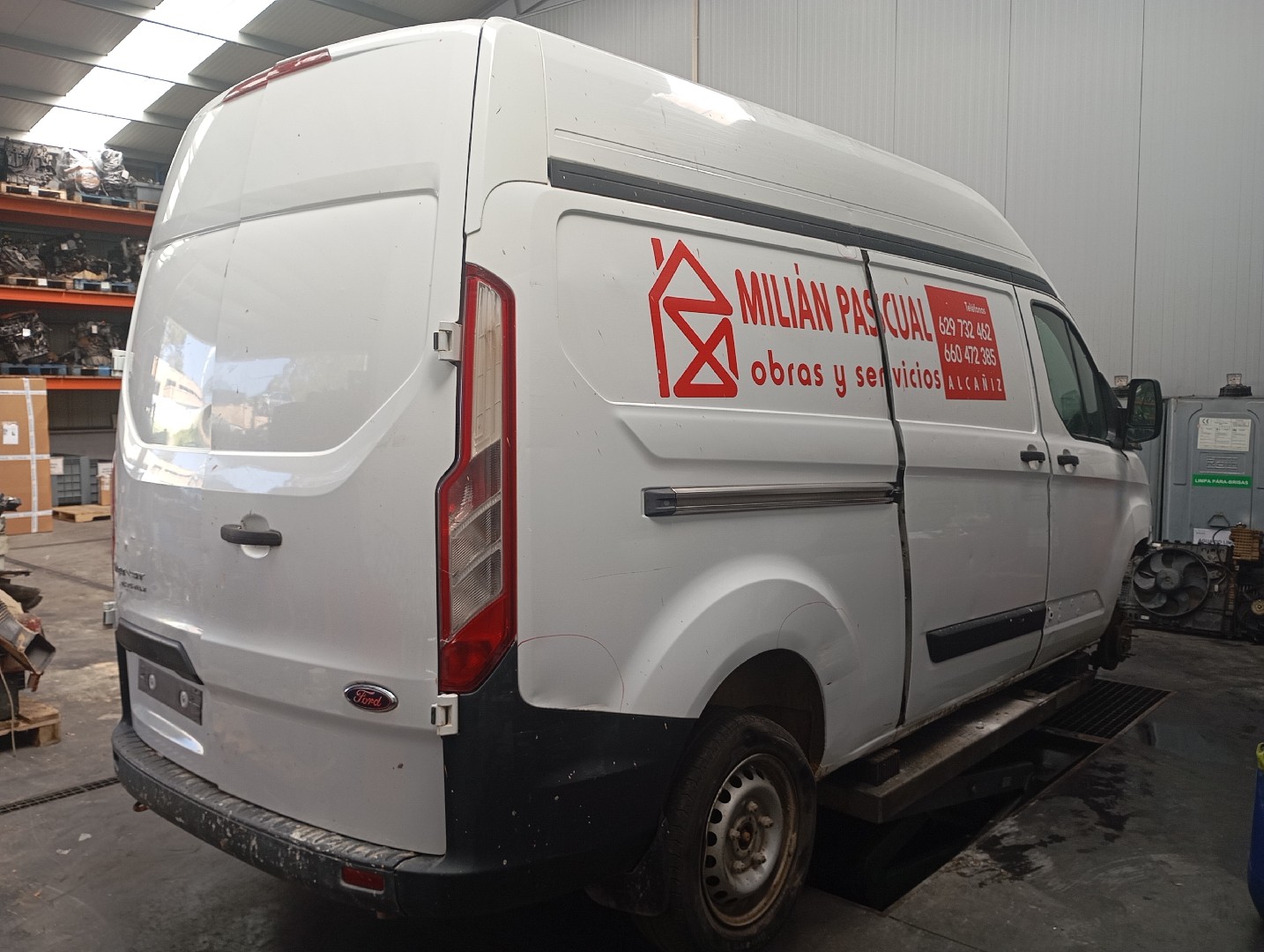 Carroçaria / Cabine FORD TRANSIT CUSTOM V362 Caixa (FY, FZ) | 12 - 