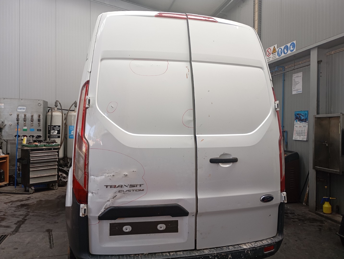Porta da Mala Esq FORD TRANSIT CUSTOM V362 Caixa (FY, FZ) | 12 - 