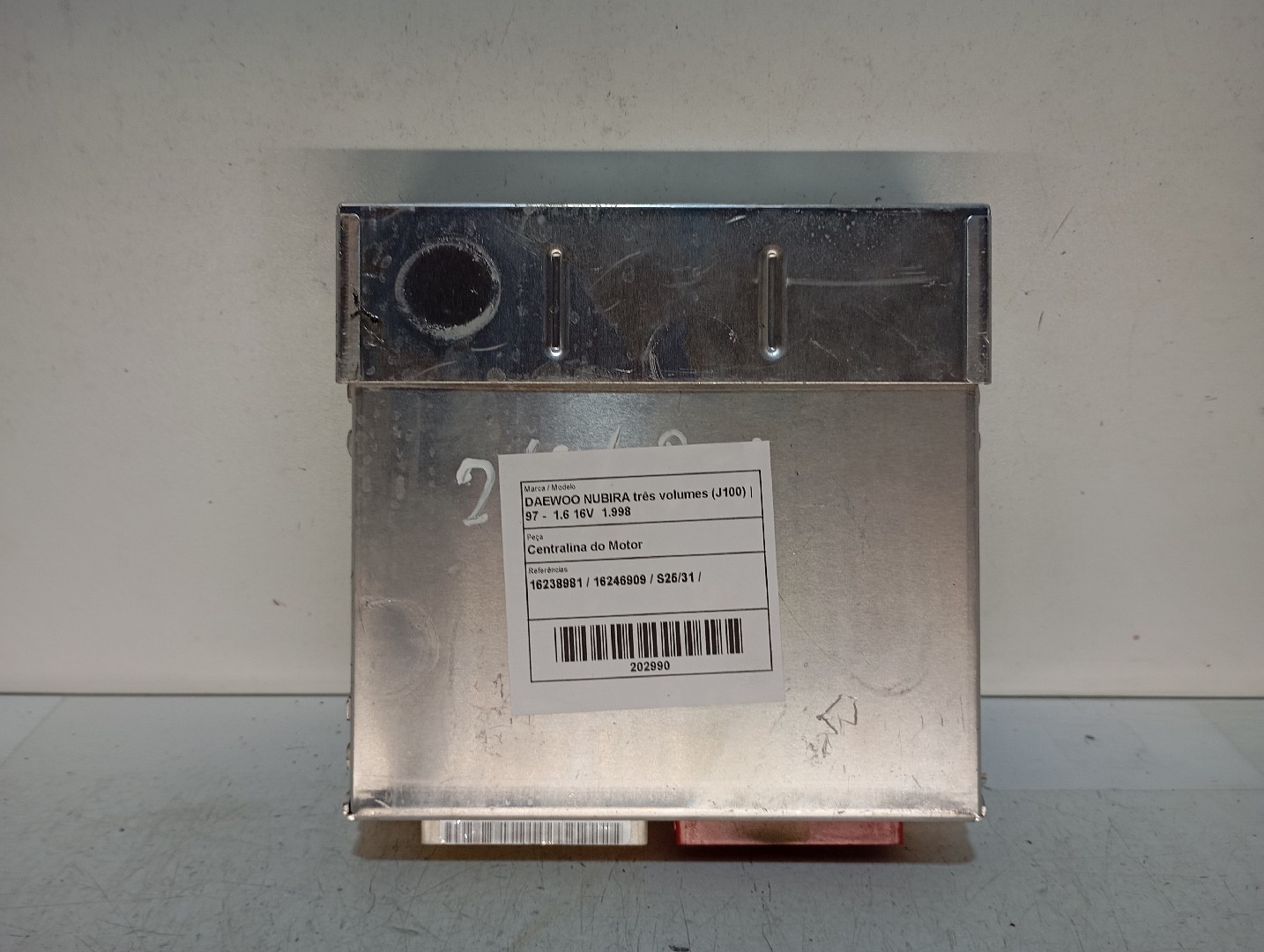 Centralina do Motor DAEWOO NUBIRA três volumes (J100) | 97 - 