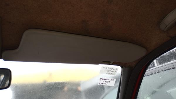 Pala do sol Dto PEUGEOT 205 II (20A/C) | 87 - 00
