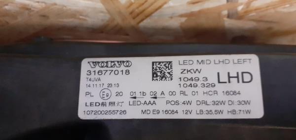 Ótica Esq VOLVO V40 Hatchback (525, 526) | 12 -  Imagem-6