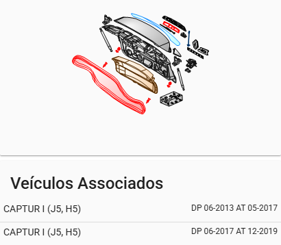 CAMERA TRÁS RENAULT CAPTUR I (J5_, H5_) | 13 -  Imagem-4