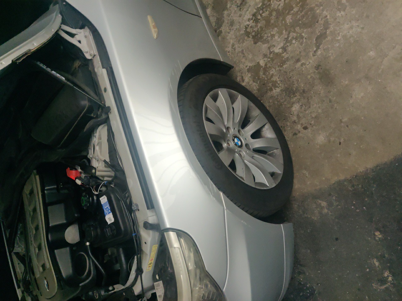 Cava de Roda Frente Esquerda resguardo BMW 5 (E60) | 01 - 10