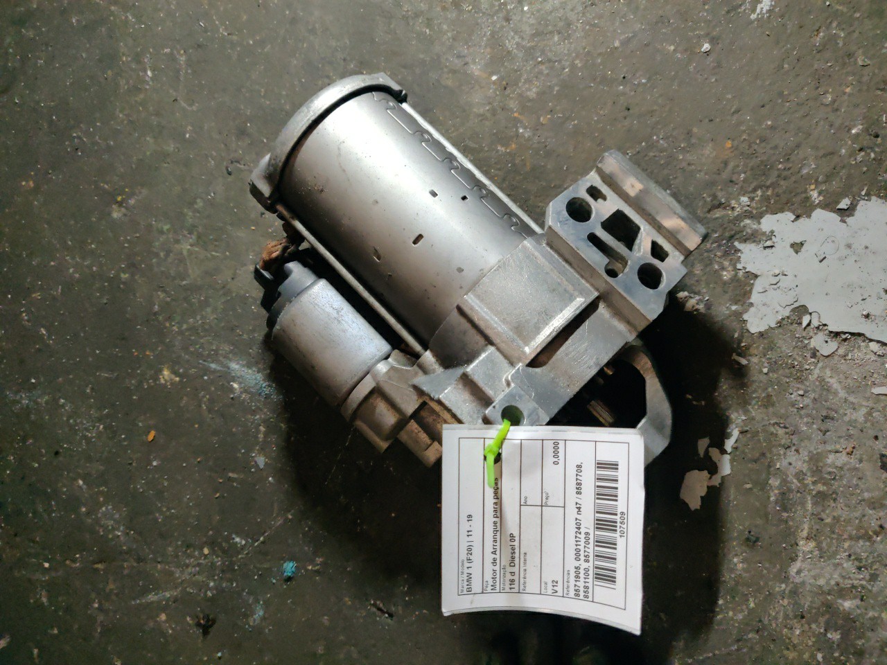 Motor de Arranque para peças BMW 1 (F20) | 11 - 19