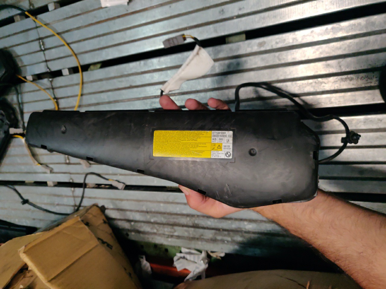 Airbag do Banco Frente Esquerdo BMW 3 (E90) | 04 - 12 Imagem-1 Airbag do Banco Frente Esquerdo BMW 3 (E90) | 04 - 12 Imagem-1