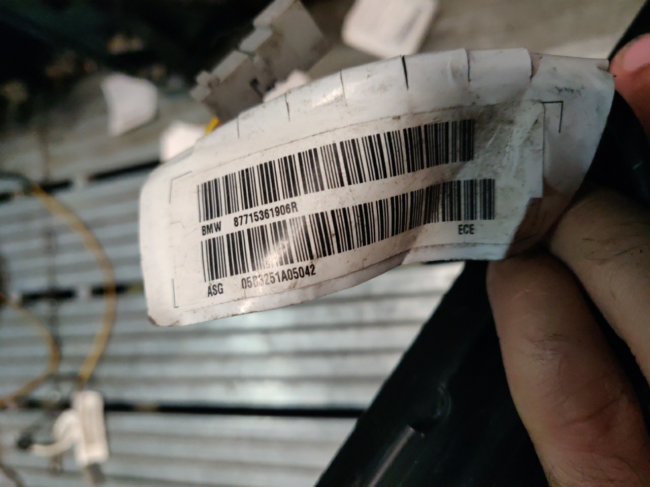 Airbag do Banco Frente Esquerdo BMW 3 (E90) | 04 - 12 Imagem-3 Airbag do Banco Frente Esquerdo BMW 3 (E90) | 04 - 12 Imagem-3