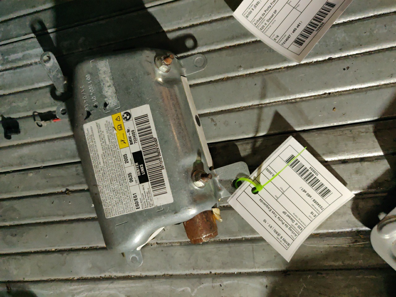 Airbag da Porta Tras Esquerda BMW 5 (E60) | 01 - 10