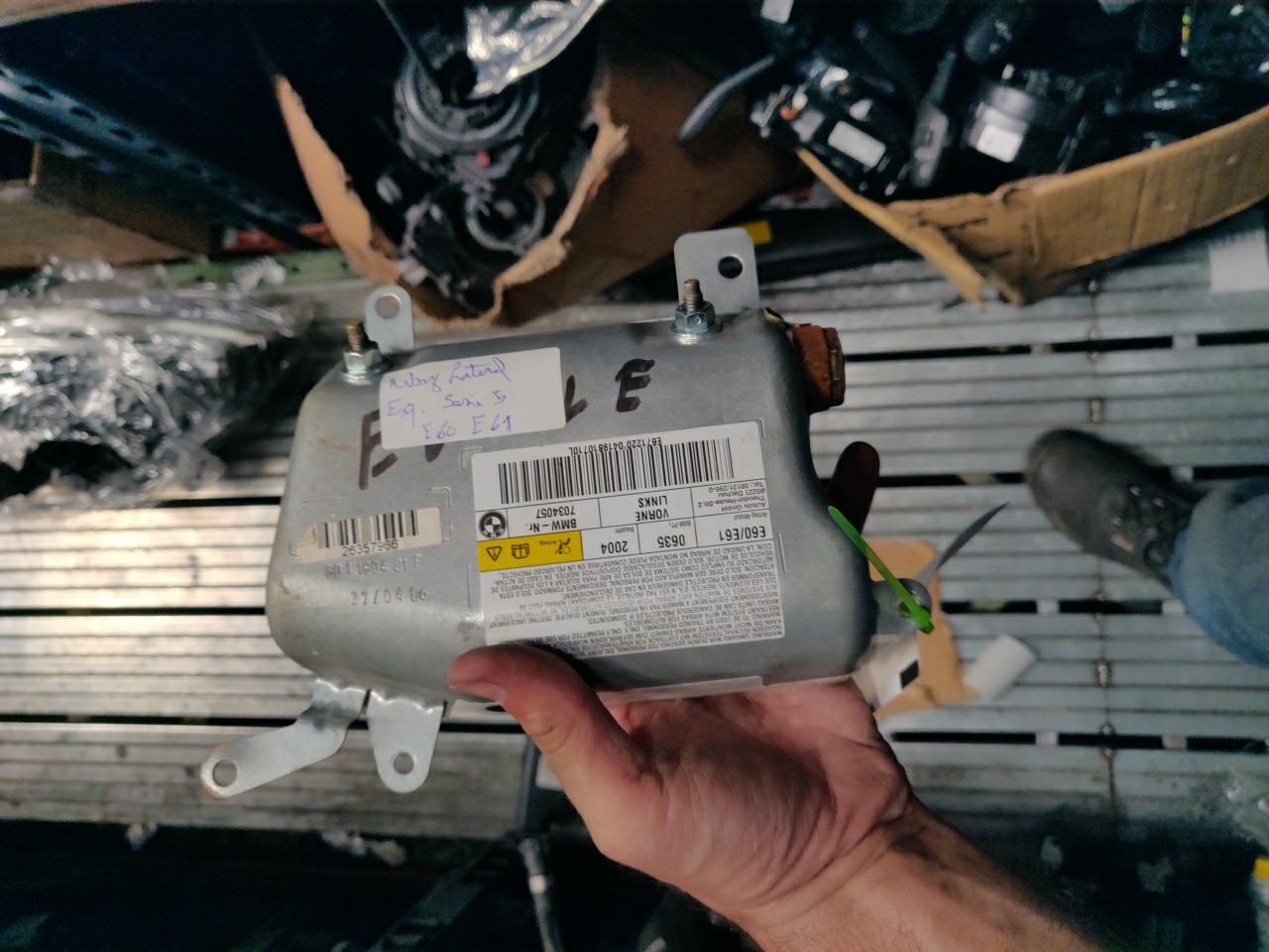 Left Door Airbag BMW 5 (E60) | 01 - 10