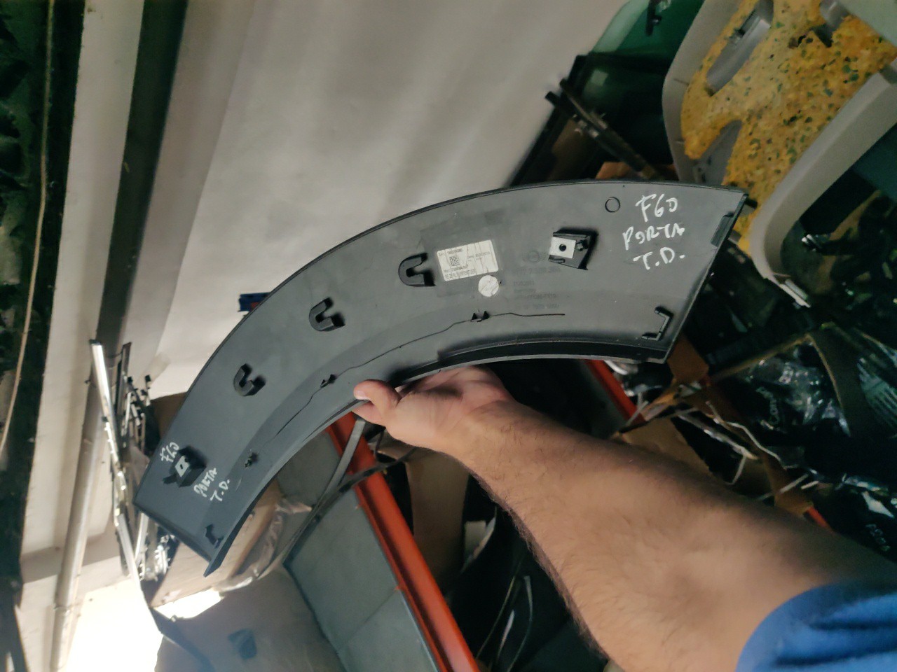 Friso da Porta Tras Direita MINI MINI COUNTRYMAN (F60) | 16 - 