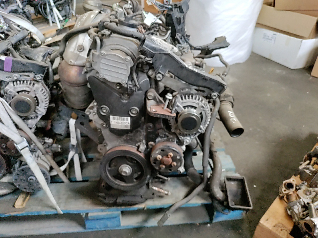 Motor com acessorios TOYOTA COROLLA três volumes (_E15_) | 06 -  Imagem-4 Motor com acessorios TOYOTA COROLLA três volumes (_E15_) | 06 -  Imagem-4
