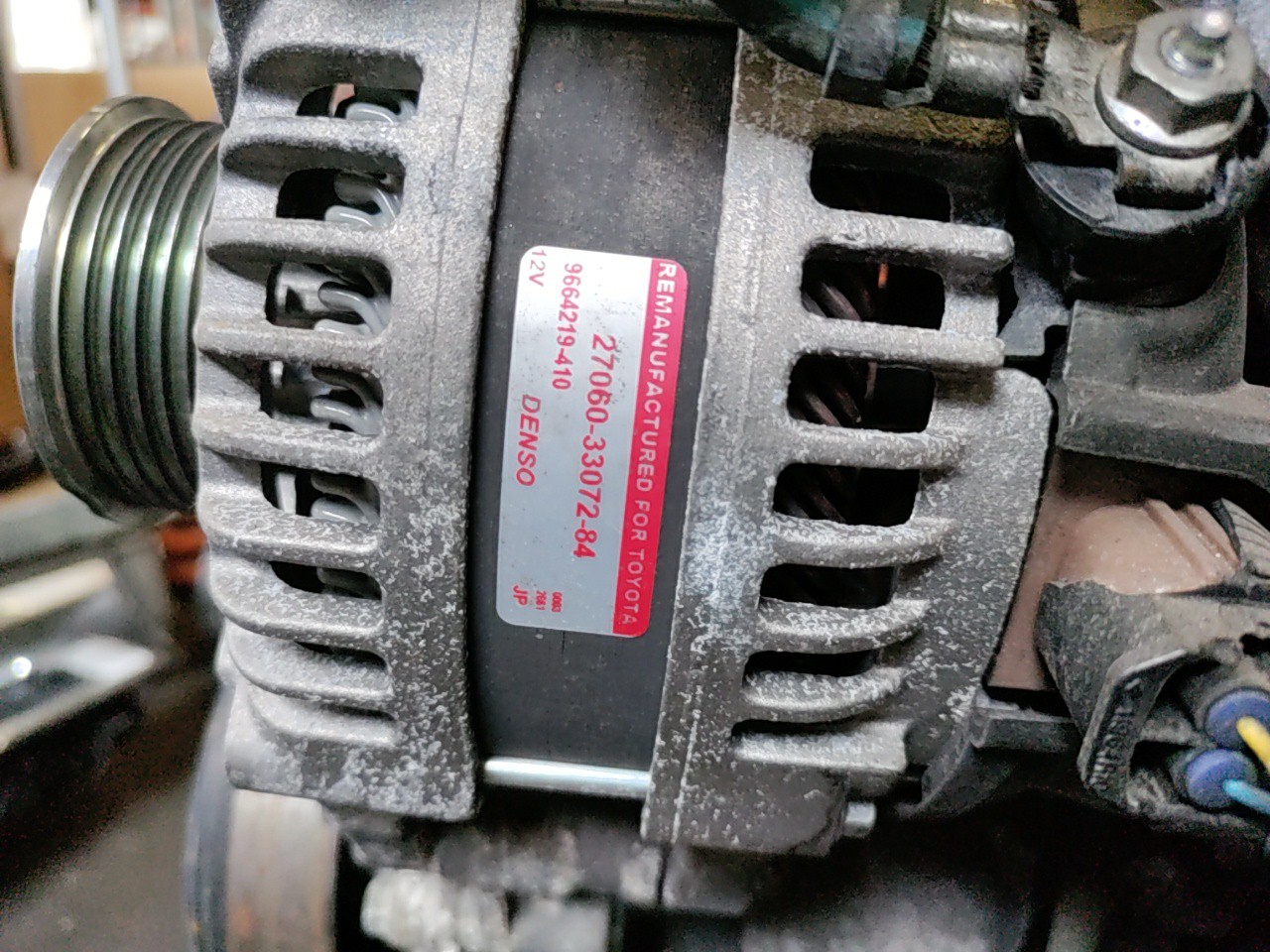 Motor com acessorios TOYOTA COROLLA três volumes (_E15_) | 06 -  Imagem-6 Motor com acessorios TOYOTA COROLLA três volumes (_E15_) | 06 -  Imagem-6