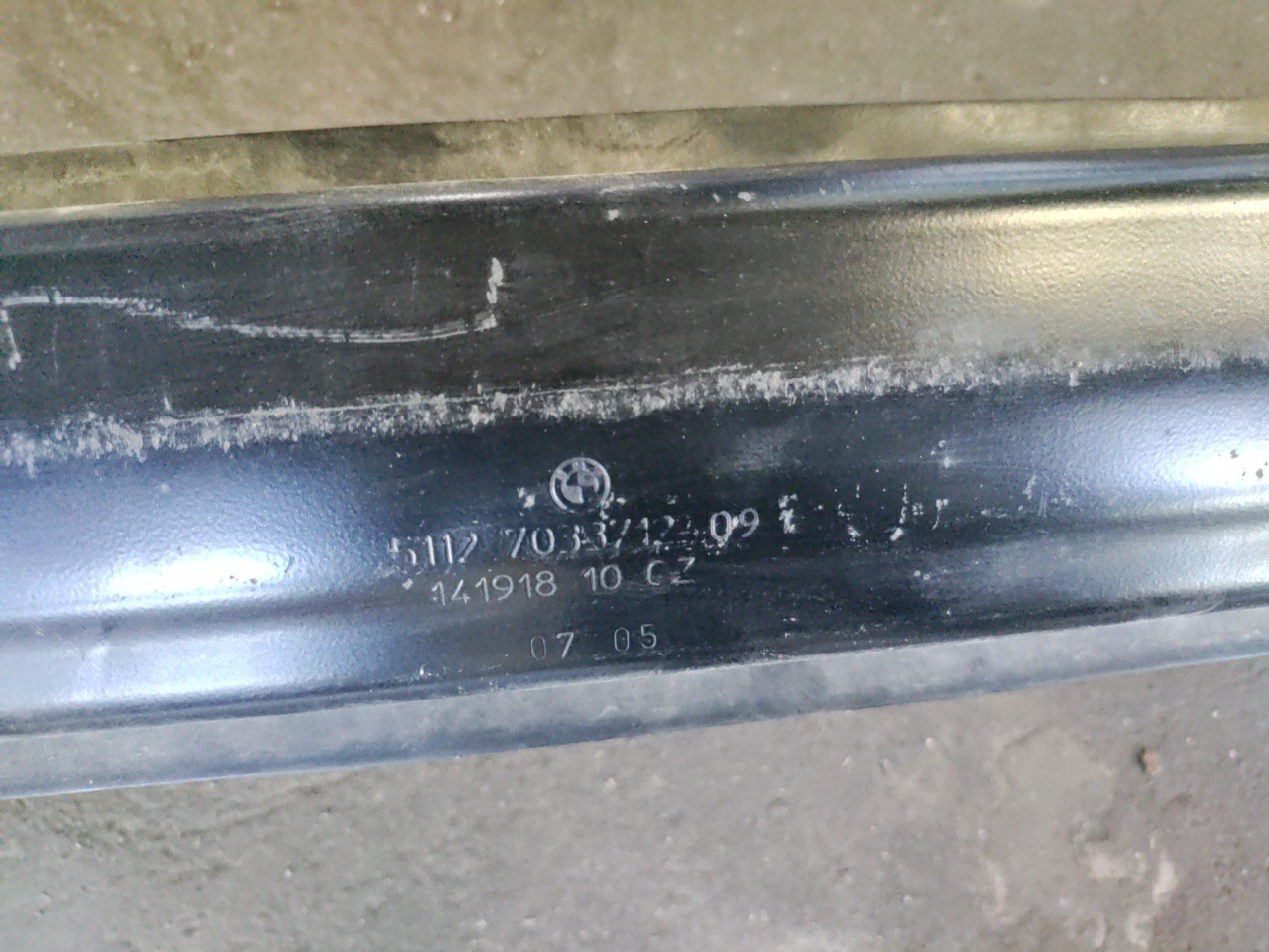 Reforço do Parachoques de Tras / traseiro BMW 5 (E60) | 01 - 10 Imagem-3 Reforço do Parachoques de Tras / traseiro BMW 5 (E60) | 01 - 10 Imagem-3