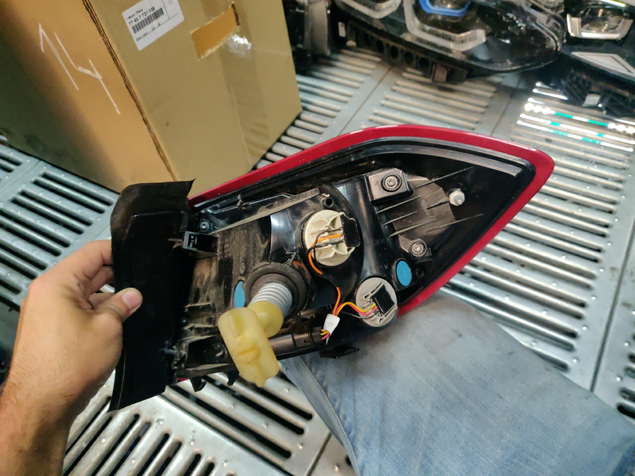 Farolim Esquerdo Painel Lanterna Esquerda Ilharga FORD FIESTA VII | 17 -  Imagem-3