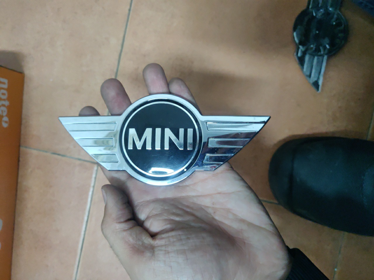 Simbolo do Capot / Emblema logotipo MINI MINI Cabriolet (F57) | 14 - 