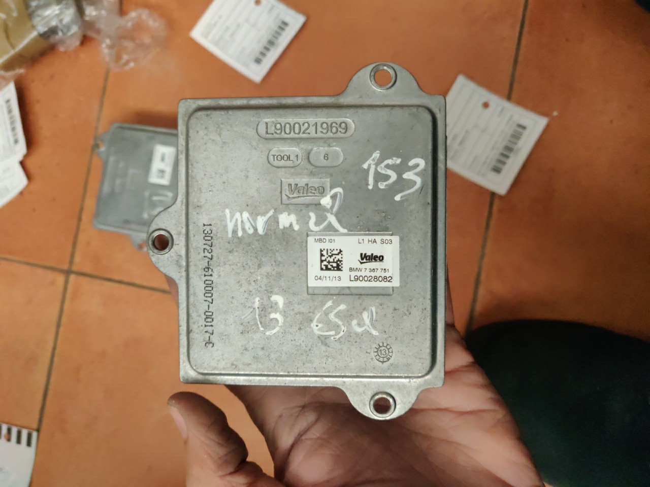 Balastro do Farol / Modulo da Otica BMW i3 (I01) | 13 - 