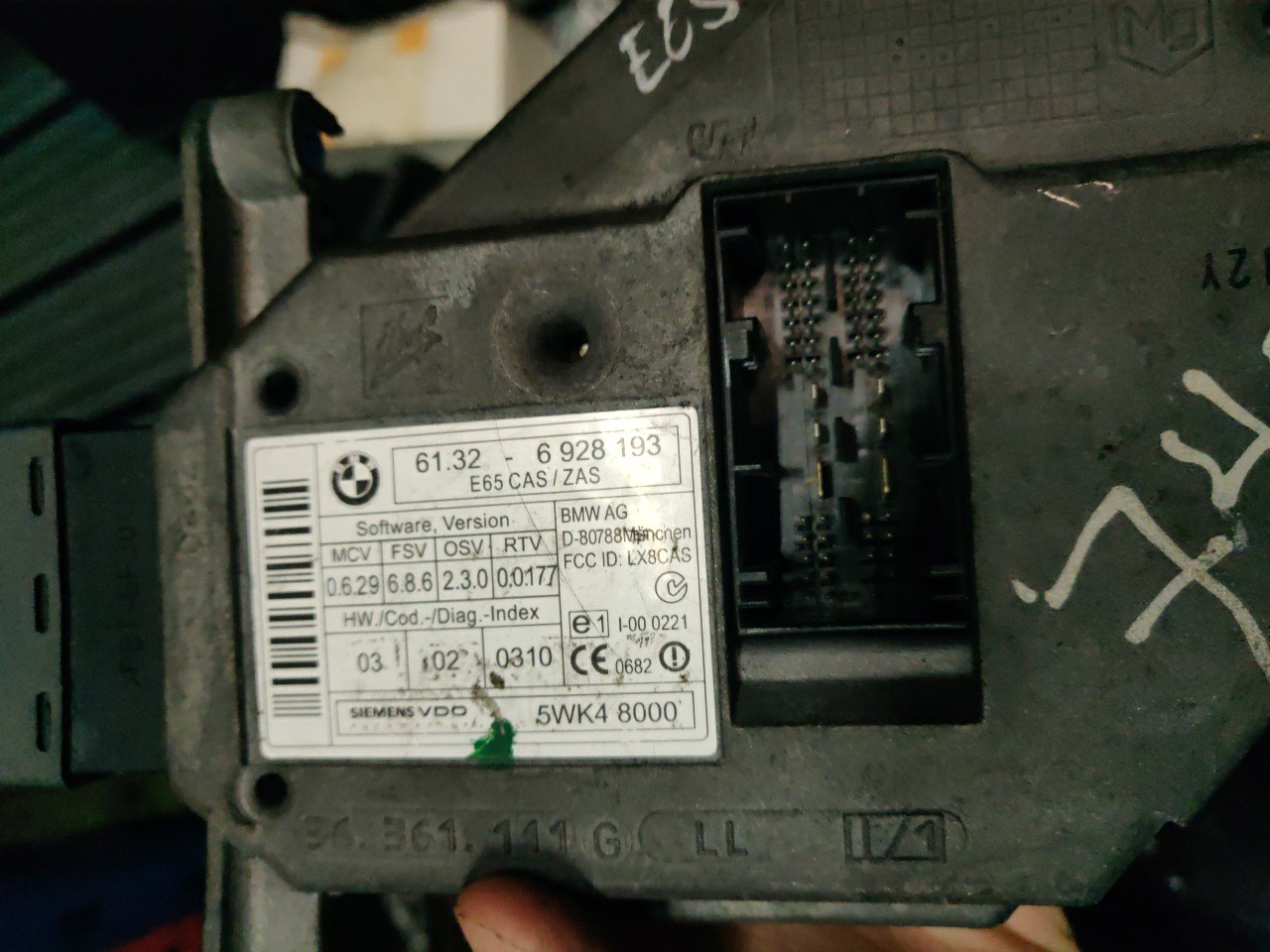 Canhao Igniçao BMW 7 (E65, E66, E67) | 01 - 09 Imagem-3