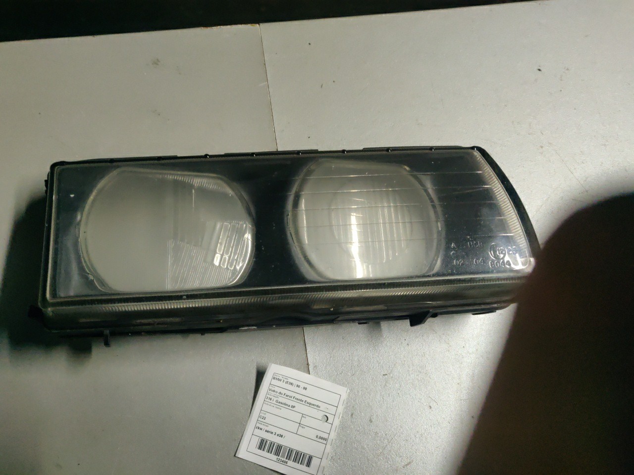 Vidro do Farol Frente Esquerdo BMW 3 (E36) | 90 - 98