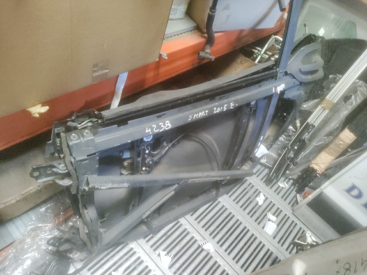 Estrutura da Porta Frente Esquerda SMART FORTWO Coupé (453) | 14 - 