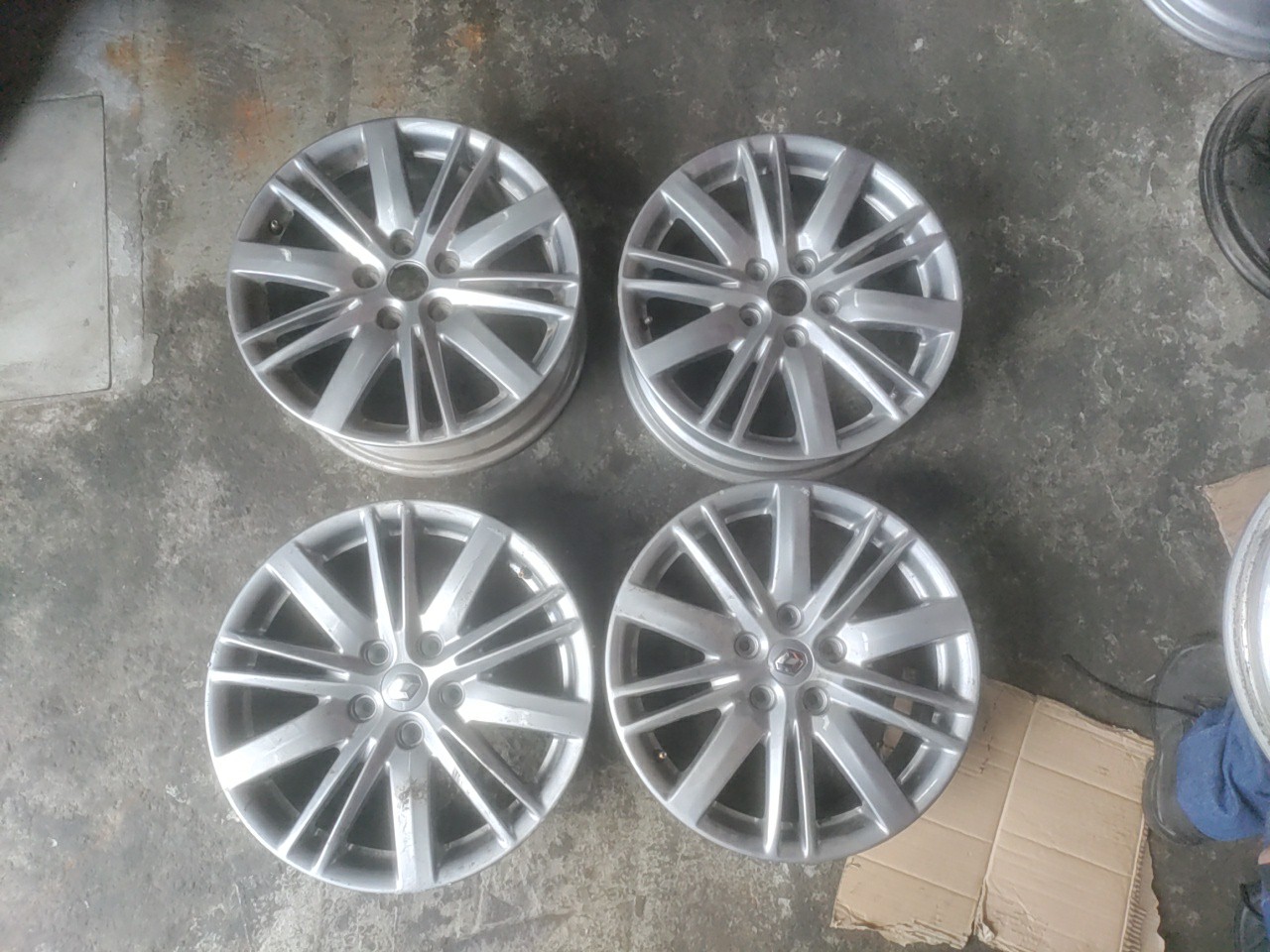 Conjunto de Jantes Especiais 17 polegadas jogo RENAULT MEGANE III Coupé (DZ0/1_) | 08 - 