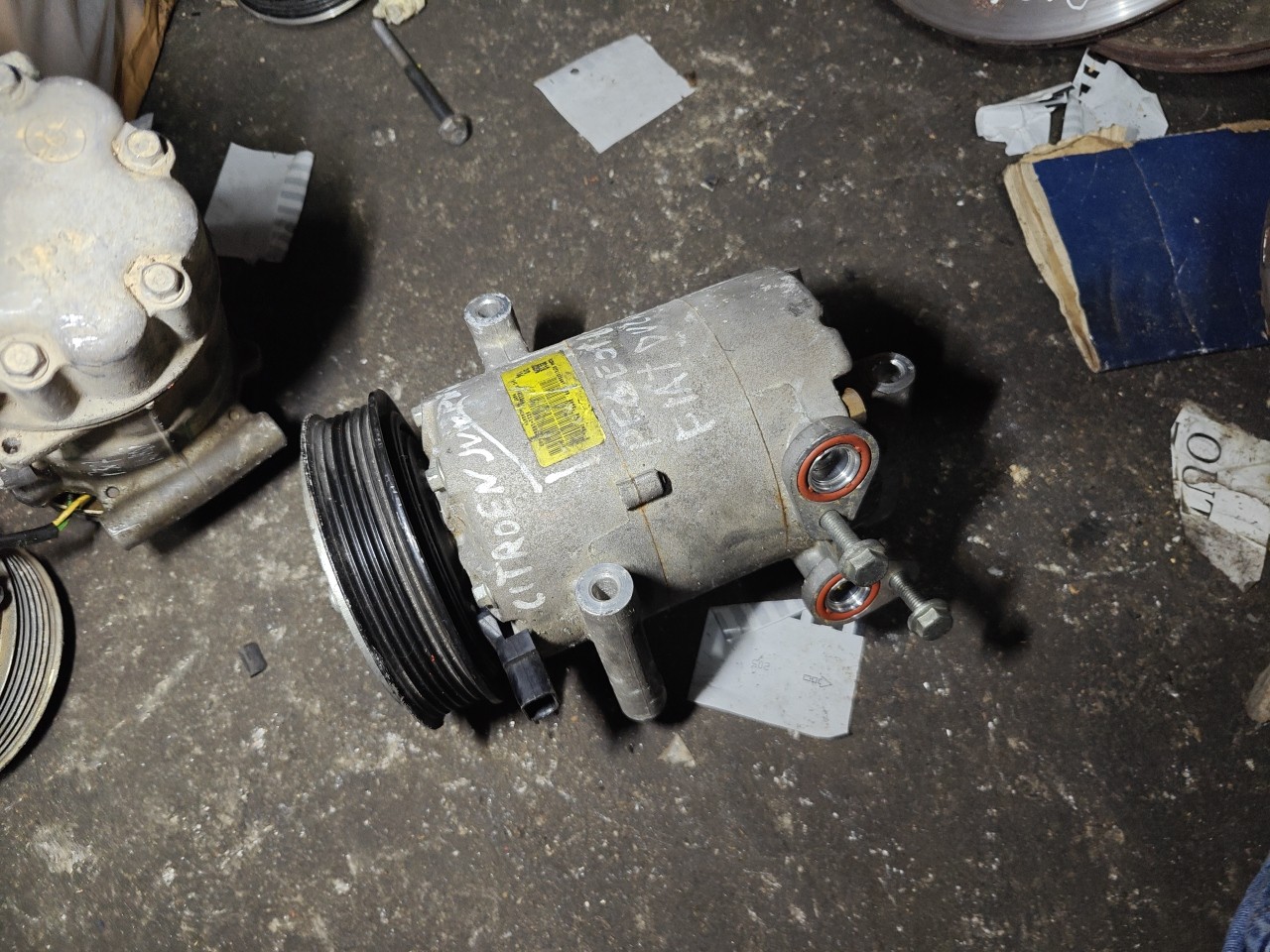 Compressor de Ar condicionado AC PEUGEOT BOXER Caixa | 06 - 