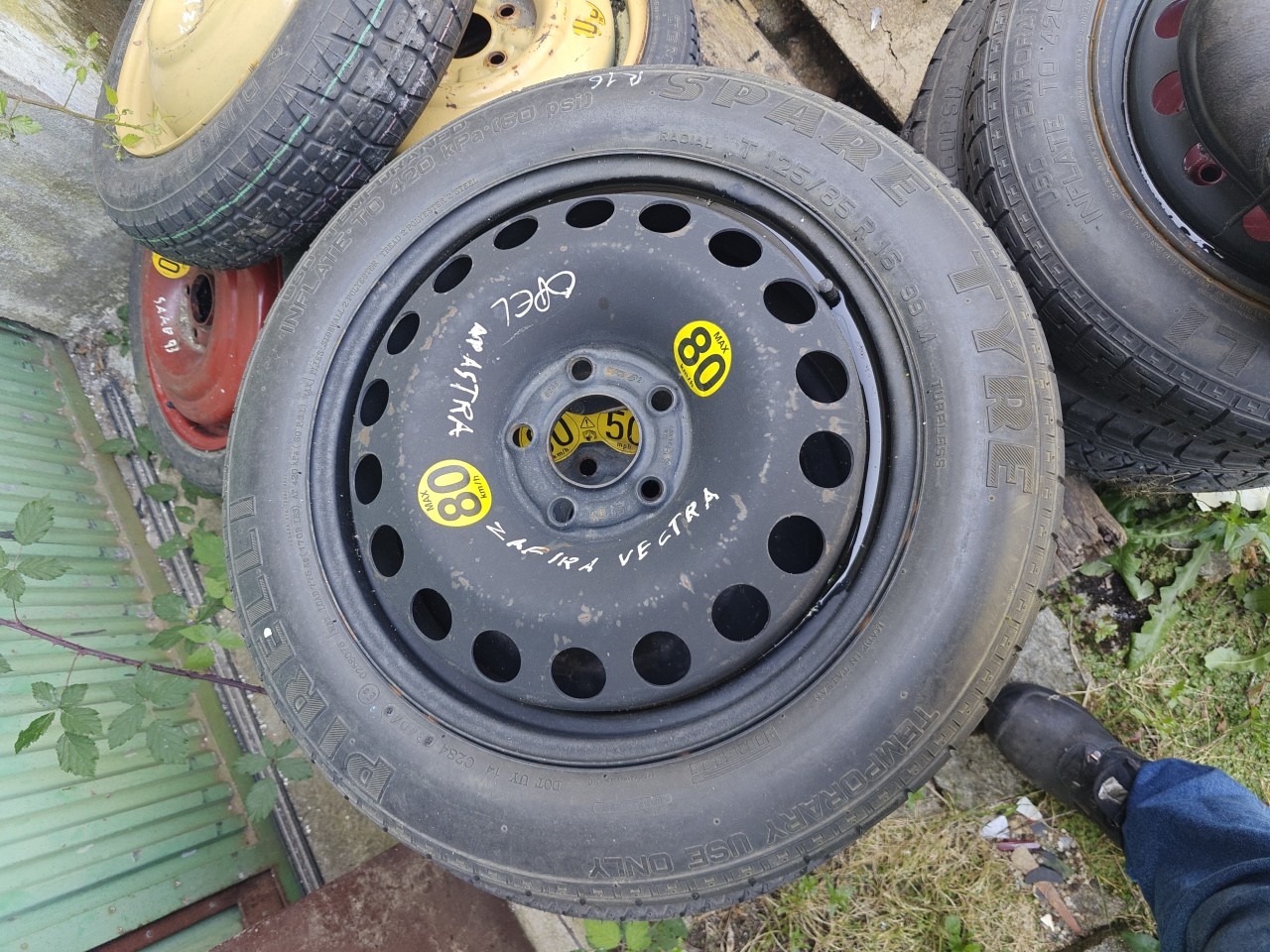 Pneu Suplente OPEL ASTRA H (A04) | 04 - 14