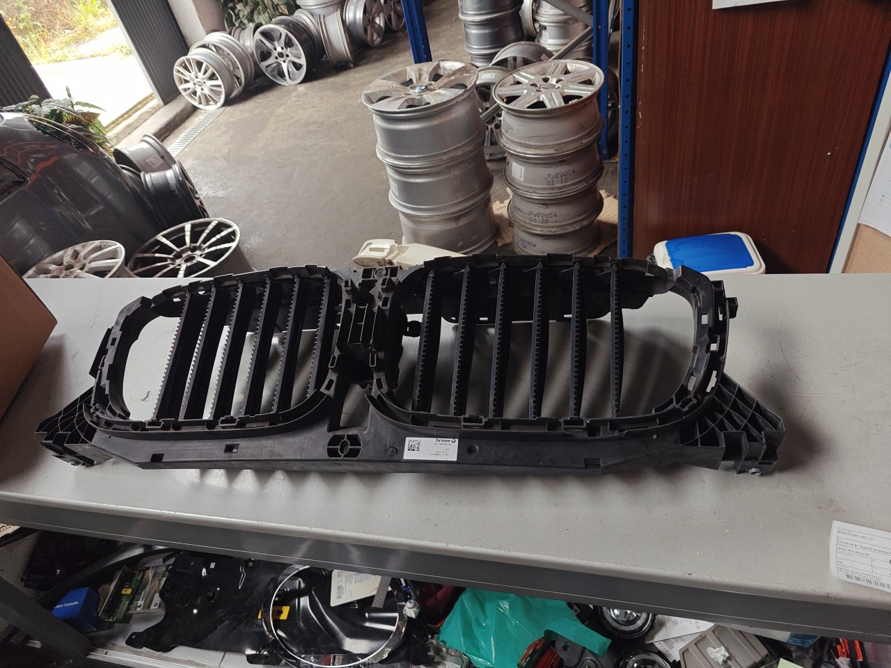 Entrada de Ar / Suporte da Grelha Frontal Central BMW X3 (G01, F97) | 17 - 