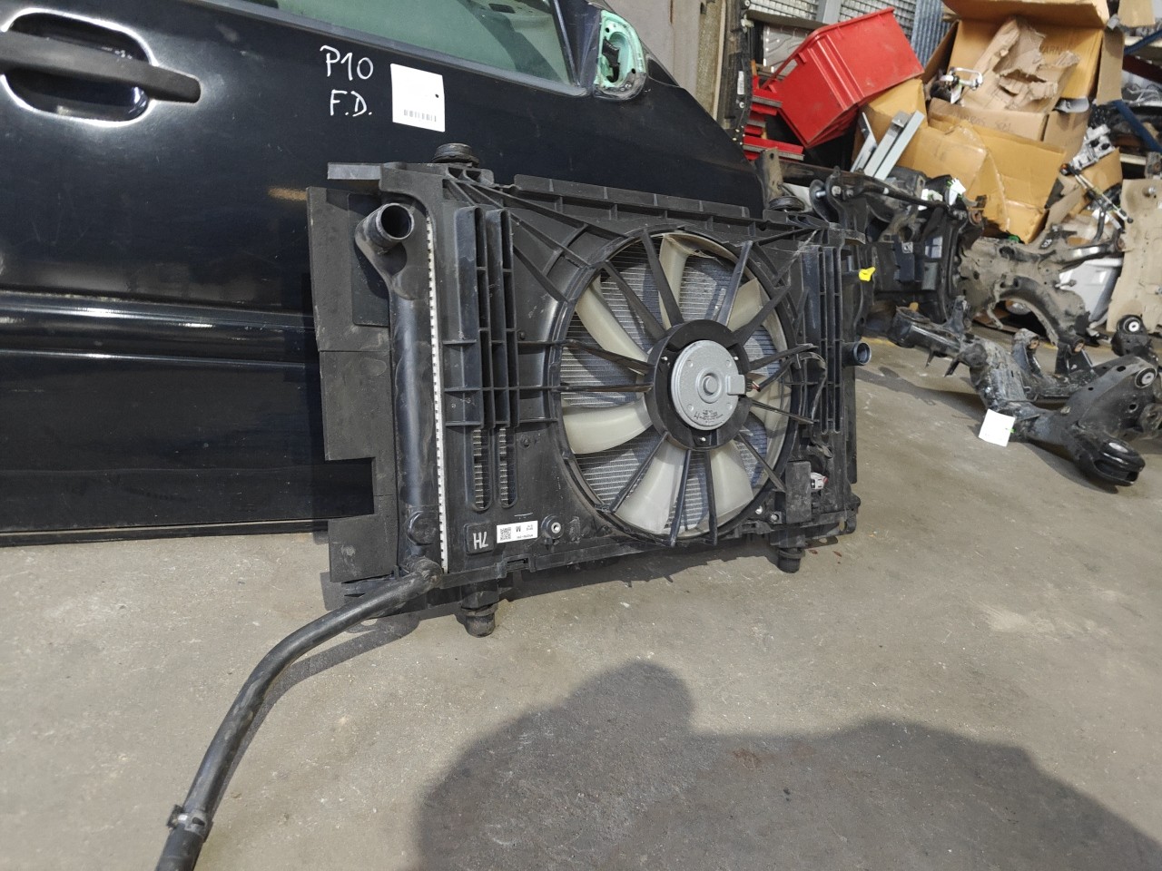 Conjunto de Radiadores e Termoventilador TOYOTA AVENSIS três volumes (_T27_) | 08 - 18 Imagem-3