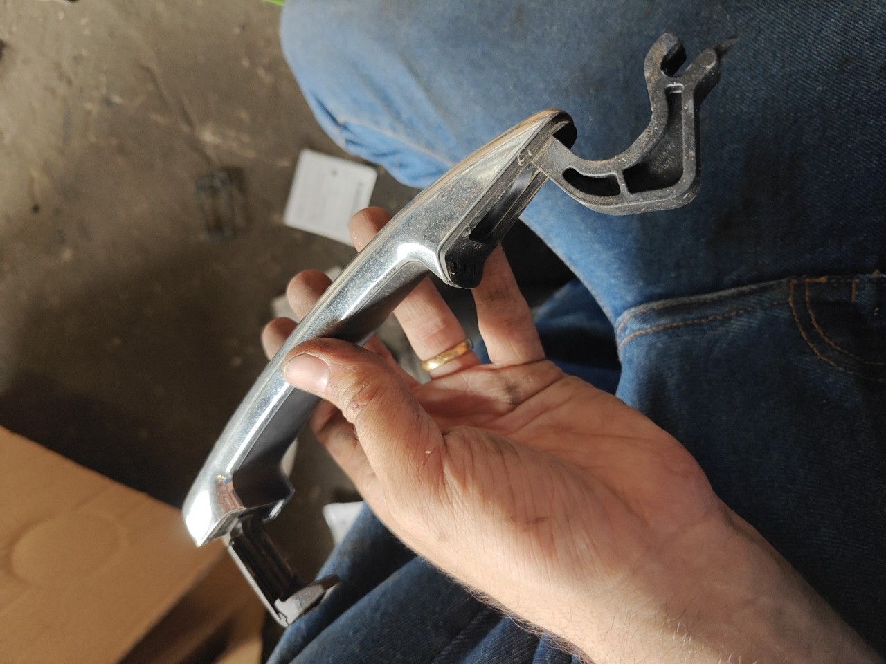 Puxador Exterior Porta Tras Direita CITROEN C3 II (SC_) | 09 -  Imagem-1