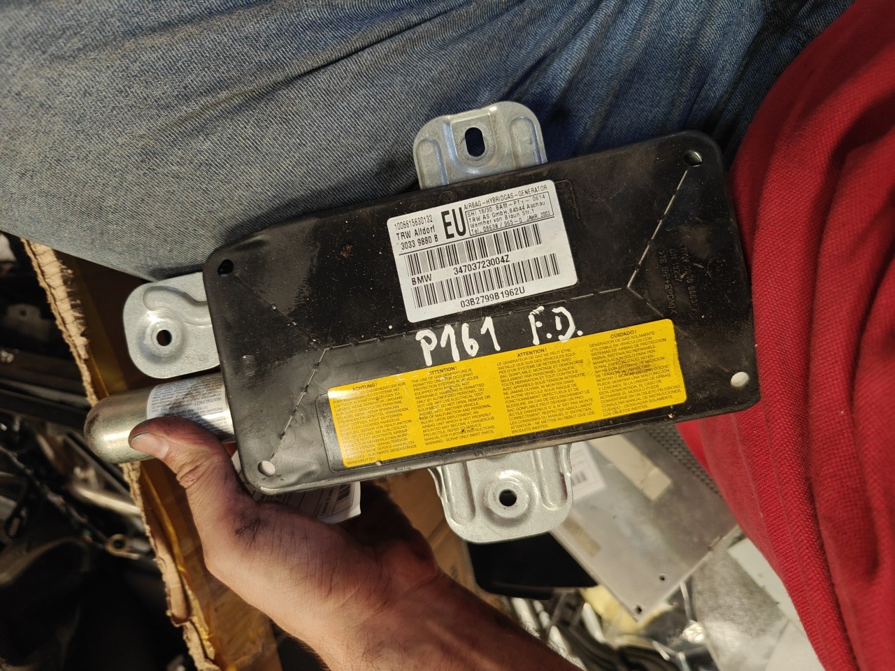 Airbag da Porta Frente Direita BMW 3 Touring (E46) | 99 - 05