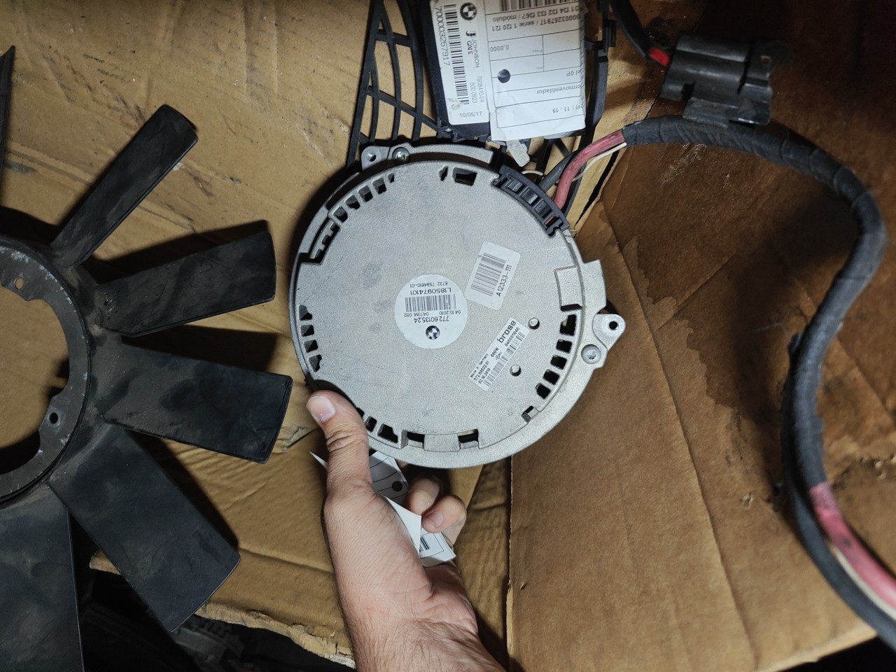 Motor do Termoventilador BMW 3 (E90) | 04 - 12