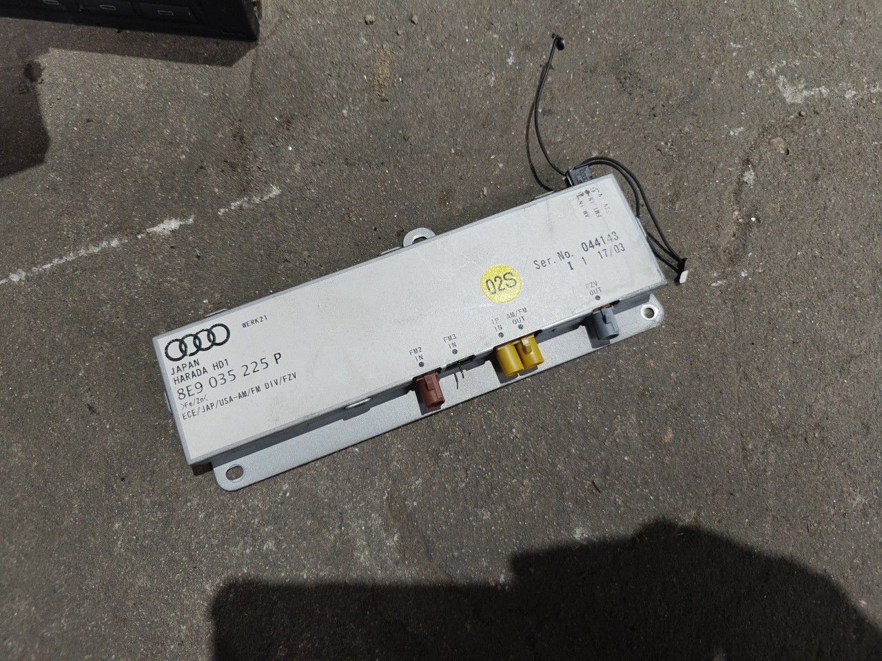 Modulo Amplificador da Antena AUDI A4 Avant (8E5, B6) | 00 - 05