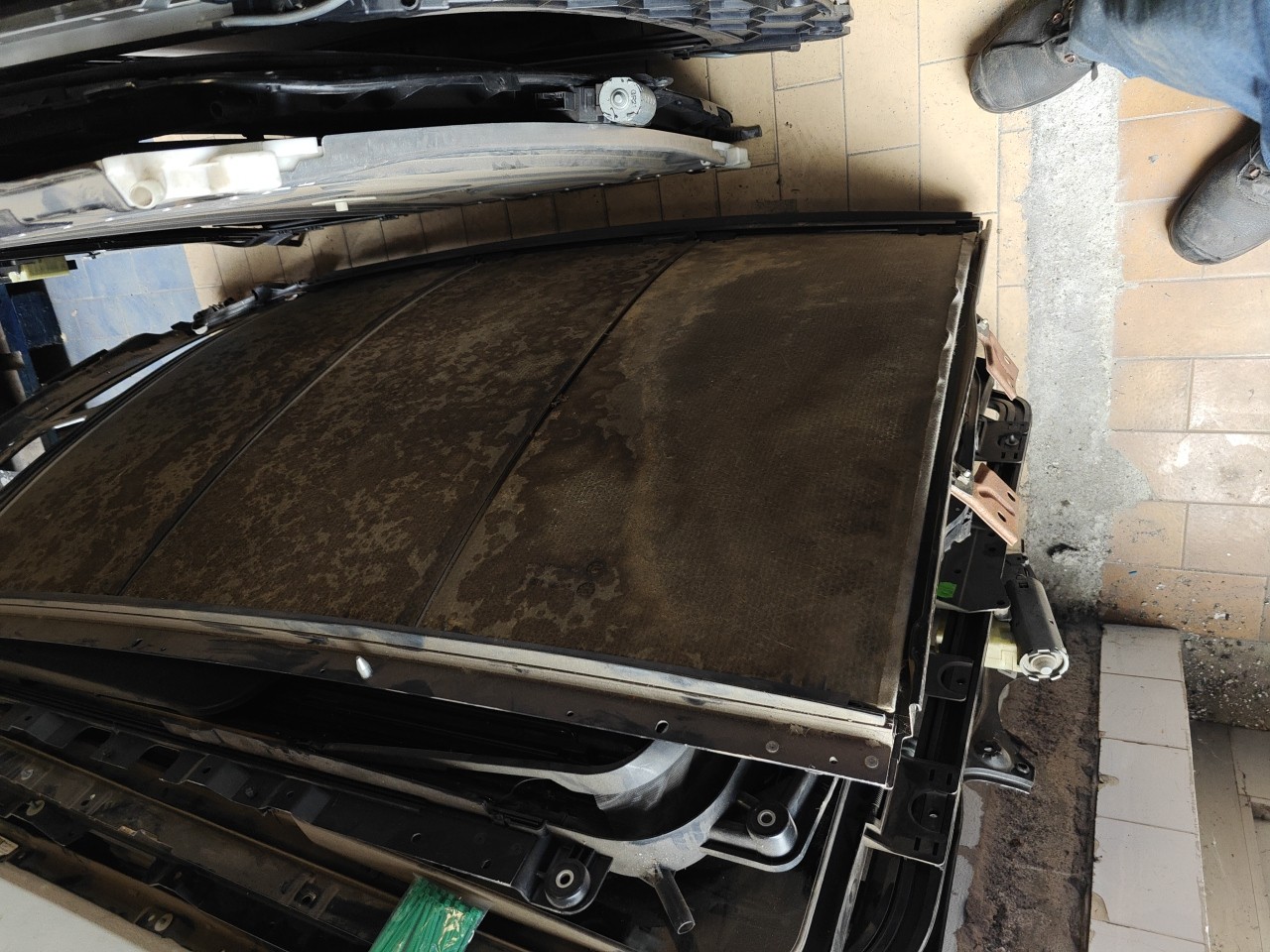 Estrutura do Teto de Abrir / tejadilho NISSAN QASHQAI / QASHQAI +2 I (J10, NJ10, JJ10E) | 06 - 14