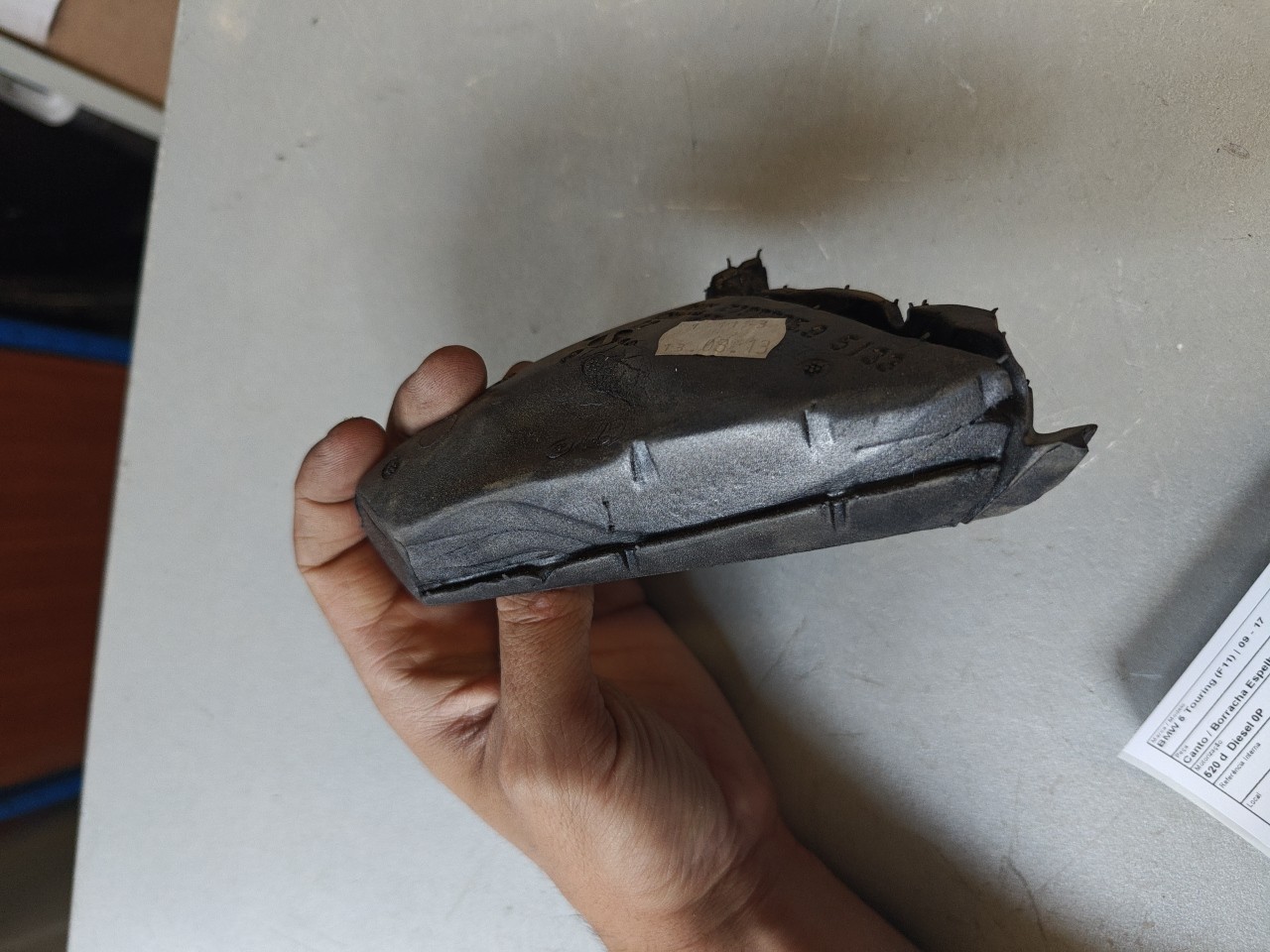 Canto / Borracha Espelho Retrovisor Esquerdo BMW 5 Touring (F11) | 09 - 17 Imagem-2