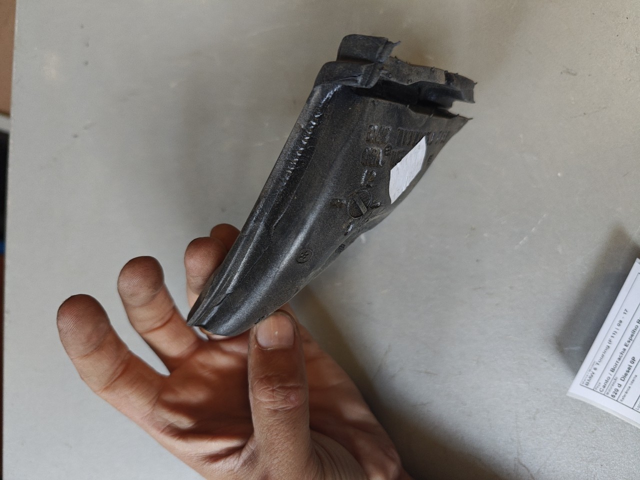 Canto / Borracha Espelho Retrovisor Esquerdo BMW 5 Touring (F11) | 09 - 17 Imagem-4