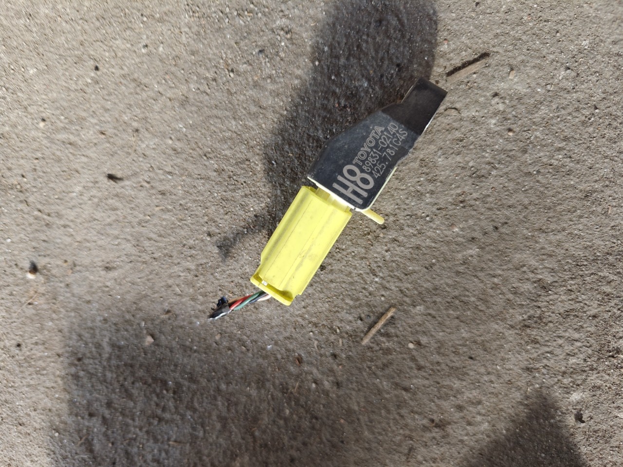 Sensor Impacto Airbag TOYOTA AURIS (_E18_) | 12 - 18