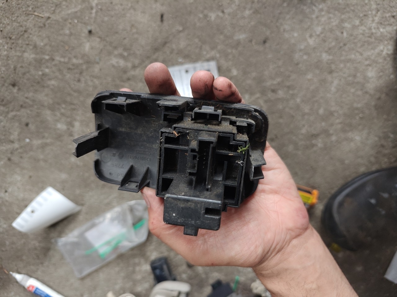 Interruptor Regulador Altura Farois botão RENAULT LAGUNA II Grandtour (KG0/1_) | 01 - 07 Imagem-2