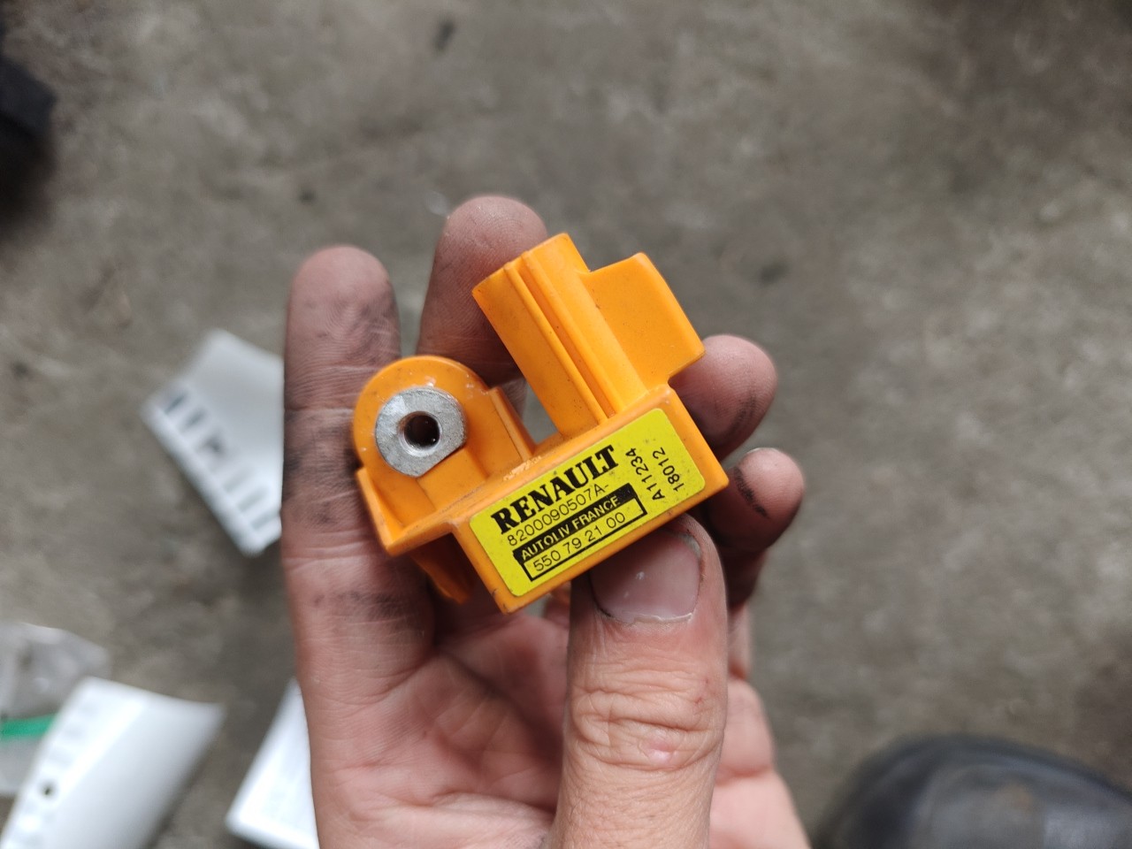 Sensor Impacto Airbag RENAULT LAGUNA II Grandtour (KG0/1_) | 01 - 07 Imagem-5
