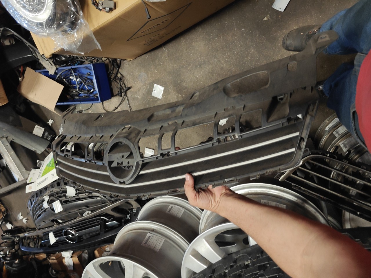 Grelha Frontal OPEL ASTRA H Combi (A04) | 04 - 14