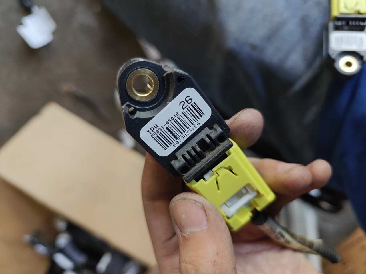 Sensor Impacto Airbag TOYOTA AVENSIS três volumes (_T27_) | 08 - 18 Imagem-1