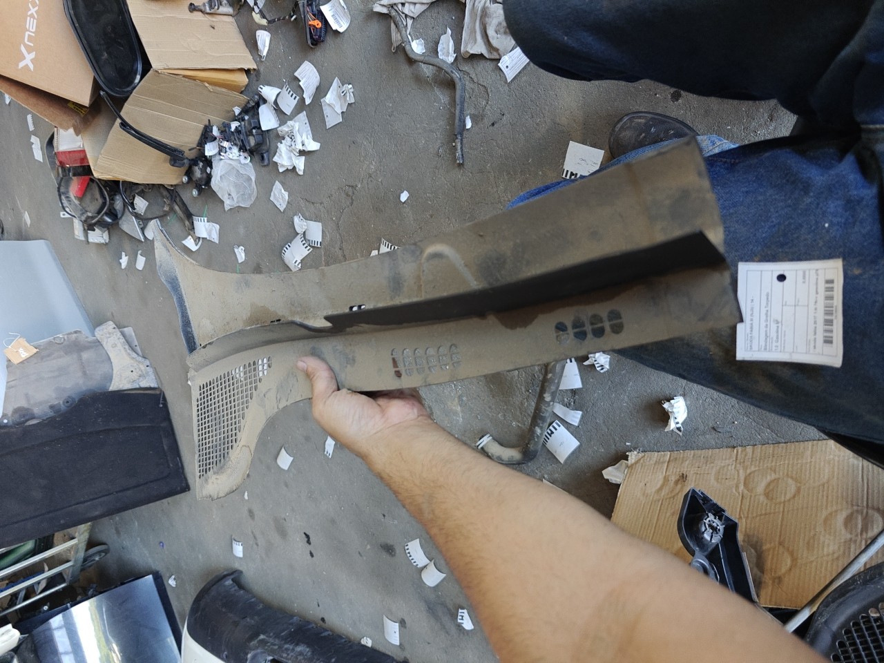 Blindagem da Grelha Torpedo SKODA FABIA III (NJ3) | 14 - 