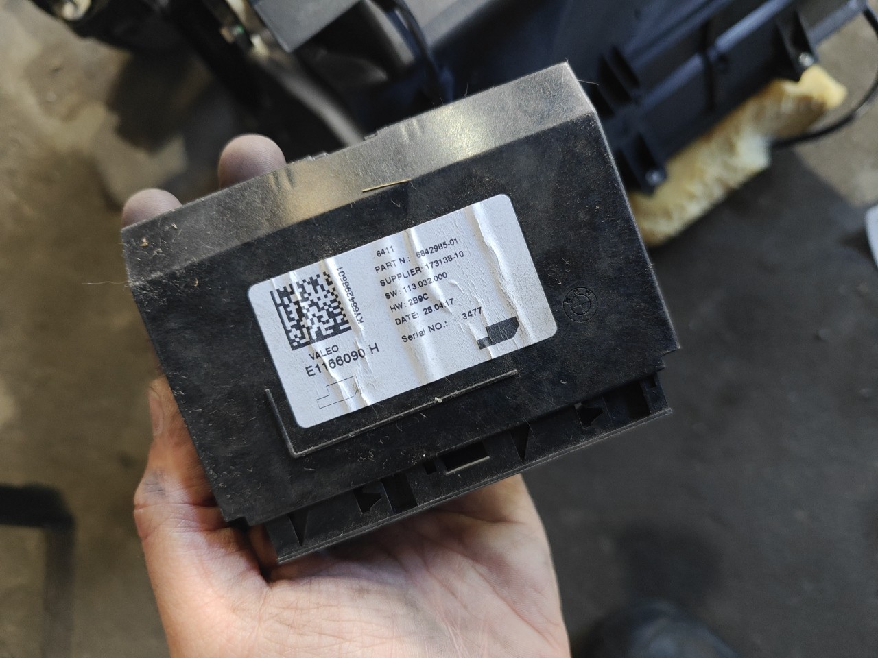 Modulo de Climatização / AC Ar condicionado BMW 1 (F20) | 11 - 19
